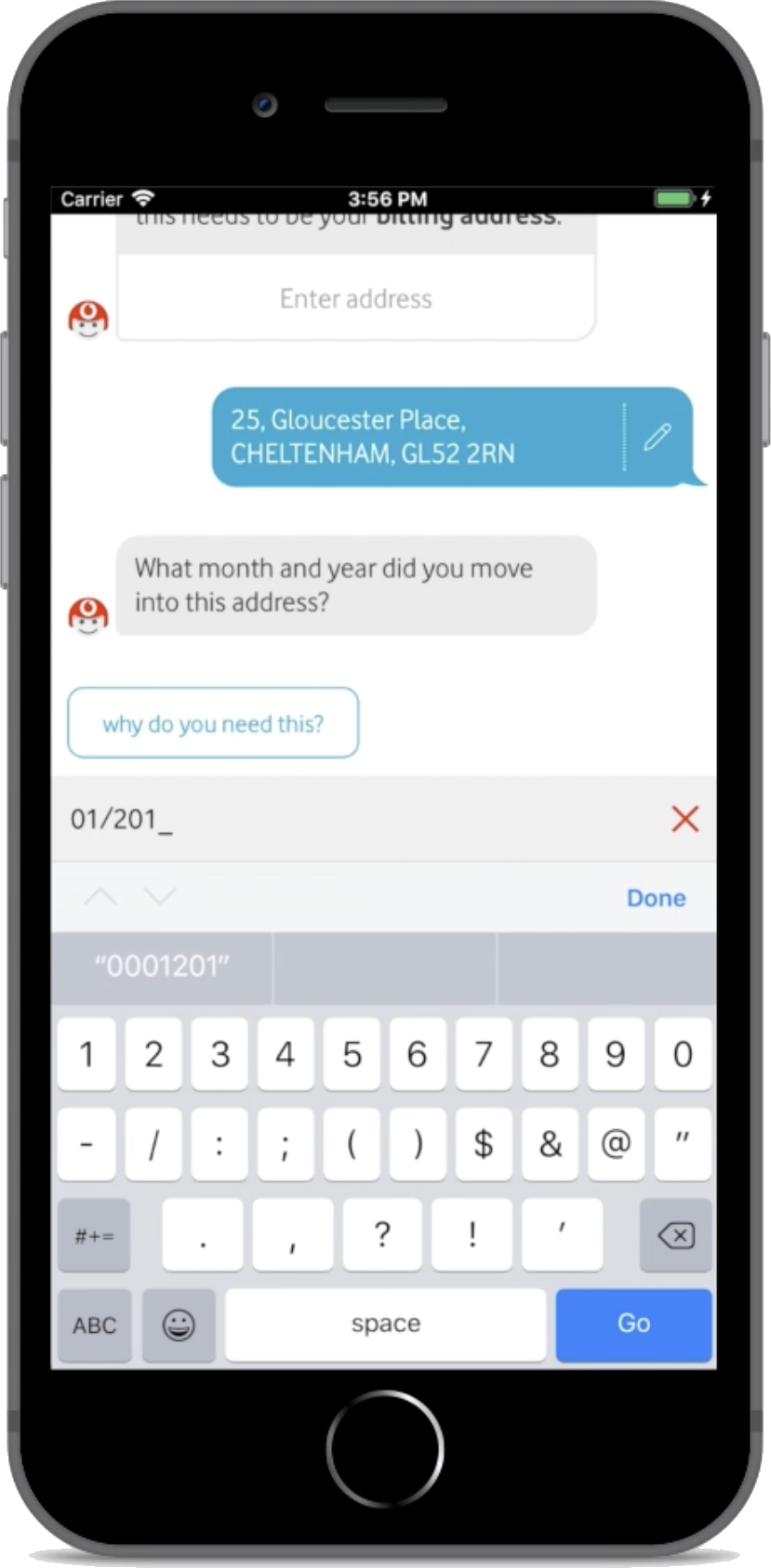 Vodafone TOBi Sales Checkout